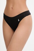 Polo Ralph Lauren tange za žene od pamuka s elastanom crne 4P0511