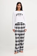 Dkny piżama z dodatkiem bawełny damska kolor biały YI80064