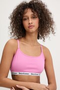 Juicy Couture grudnjak s pamukom REN BRALET roza JCTBT125972