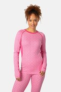 Kari Traa longsleeve funkcyjny ROSE LIGHT kolor różowy 611364