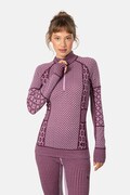 Kari Traa longsleeve funkcyjny SMEKKER kolor fioletowy 622681