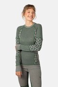 Kari Traa longsleeve funkcyjny SMEKKER kolor zielony 622682