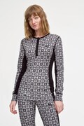Kari Traa longsleeve funkcyjny ROSE kolor czarny 622692