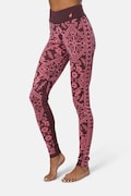 Kari Traa legginsy funkcyjne damskie z wełną merino SAGA brązowe 623832