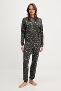 United Colors of Benetton piżama damska kolor szary 32QH3P04E