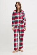 Bombažna pižama United Colors of Benetton ženski, bordo barva, 40EP3P00W