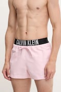 Kopalne kratke hlače Calvin Klein roza barva, LV00N61094