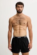 Bavlnené boxerky BOSS 2-pak čierna farba, 50545913