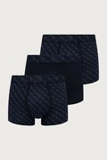 Guess priliehavé boxerky pánske bavlnené s elastanom 3-pak tmavomodré U5BG69 K6YW1