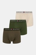 Tommy Hilfiger bokserki 3-pack męskie kolor zielony UM0UM03521