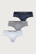 Calvin Klein Underwear slip hlačke moške paket 3 kosov mornarsko modre LV00NB4408