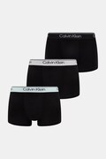 Calvin Klein Underwear moške oprijete boksarice paket 3 kosov črne LV00NB4409