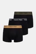 Calvin Klein Underwear bokserki dopasowane męskie 3-pack czarne LV00NB4409