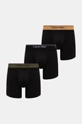 Calvin Klein Underwear bokserki dopasowane męskie 3-pack czarne LV00NB4410