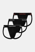Труси джоки (jockstrap) Calvin Klein Underwear 3-pack колір чорний LV00NB4382