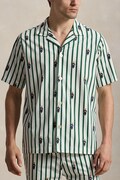 Polo Ralph Lauren T-shirt piżamowy męski bawełniany zielony 714981415