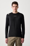La Sportiva longsleeve sportowy męski Tour czarny ZASL017