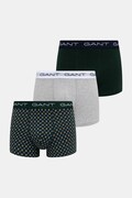 Gant bokserki 3-pack kolor zielony 902533053