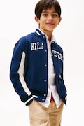 Tommy Hilfiger bluza bawełniana dziecięca kolor granatowy z nadrukiem KB0KB09745