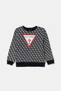 Guess felpa in cotone bambino/a colore blu  N5YQ00 KA6R4