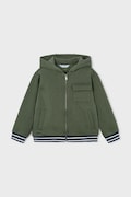 Mayoral felpa per bambini colore verde con cappuccio 4427