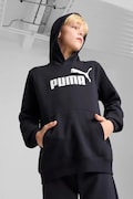 Dětská mikina Puma ESS No. 1 Logo Hoodie FL B tmavomodrá barva, s kapucí, s potiskem, 684908