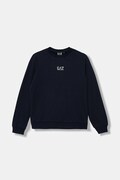 EA7 Emporio Armani bluza dziecięca z bawełną granatowa 7B000161 AF10368