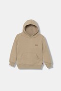 Παιδική μπλούζα Levi's MINI BATWING HOODIE χρώμα: μπεζ, με κουκούλα, 8EL452
