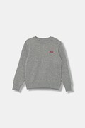 Παιδική μπλούζα Levi's MINI LOGO CREWNECK SWEATSH χρώμα: γκρι, 9EE331