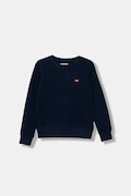 Levi's bluză copii MINI LOGO CREWNECK SWEATSH culoarea bleumarin, uni, 9EE331