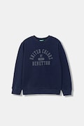 United Colors of Benetton bluza dziecięca kolor granatowy z nadrukiem 3EB5C10R5