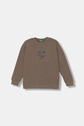Παιδική μπλούζα United Colors of Benetton χρώμα: καφέ, 3EB5C10R5
