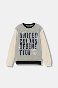 United Colors of Benetton bluza dziecięca kolor multicolor z nadrukiem 3EB5C10R5