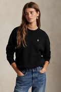 Polo Ralph Lauren bluza damska kolor czarny gładka 211971697
