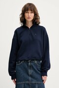 Tommy Jeans bluza damska kolor granatowy gładka DW0DW20946
