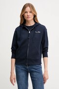 Tommy Hilfiger bluza damska kolor granatowy z kapturem gładka WW0WW45742