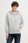 Μπλούζα Calvin Klein Jeans χρώμα: μαύρο, με κουκούλα, LV047B237G