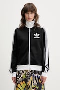 adidas Originals felső Classic TT fekete, nyomott mintás, HZ3743