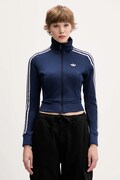 adidas Originals bluza Firebird damska kolor granatowy z aplikacją JY2614