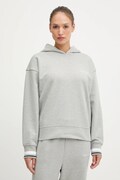 Mikina Calvin Klein Performance šedá farba, s kapucňou, jednofarebná, LVGWF5W309