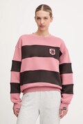Бавовняна кофта EA7 Emporio Armani колір рожевий з аплікацією AF16427.7X000143