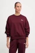 Mikina Guess FABIA dámská, vínová barva, s aplikací, V5BQ03 KCX22