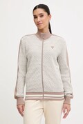 Guess bluza damska kolor beżowy wzorzysta V5BQ16 K1990
