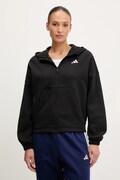 adidas bluza Future Icons damska kolor czarny z kapturem z nadrukiem JE3989