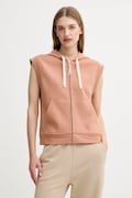 Weekend Max Mara bluză PANK culoarea maro, cu glugă, uni, 2525926041600
