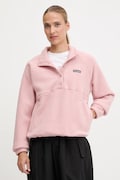 Columbia fleece sweatshirt Jasper pink color smooth 2142381