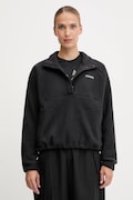 Columbia fleece sweatshirt Jasper black color smooth 2142381