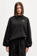Βαμβακερή μπλούζα Puma PUMA x ROSÉ γυναικεία, χρώμα: μαύρο, 633803