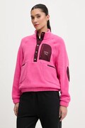 Banana Moon bluza polarowa Hillside damska kolor różowy gładka NUZZLE.HILLSIDE