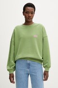 American Vintage кофта жіноча бавовняна зелена PLI03C